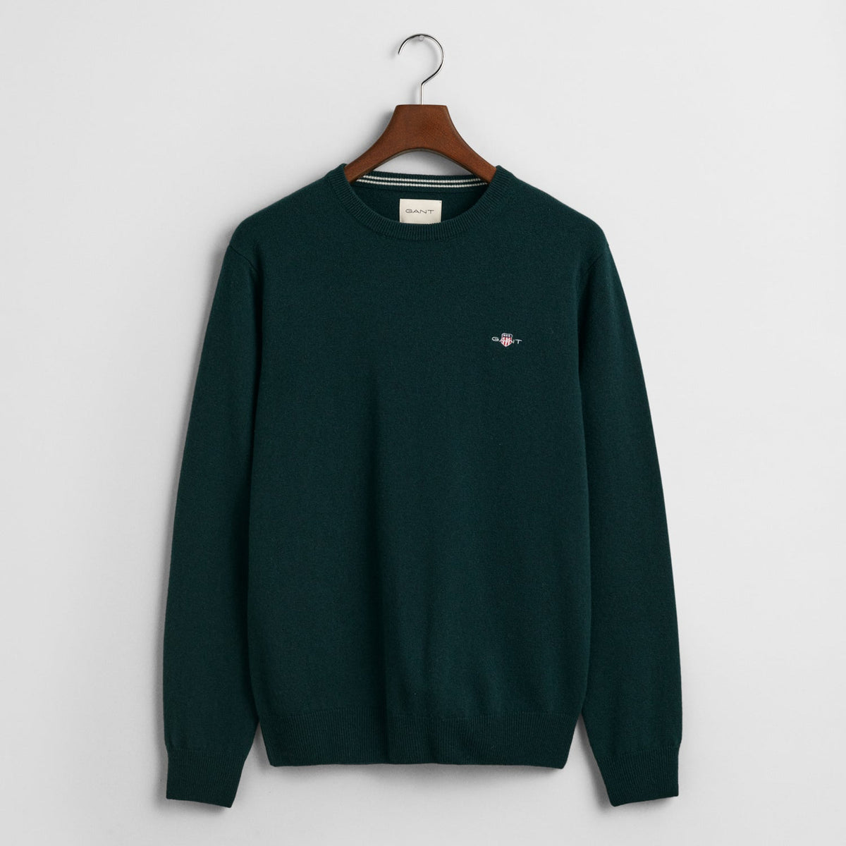 Gant Superfine Lambswool Crew Neck Sweater