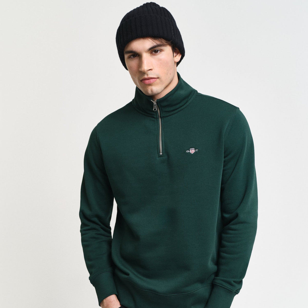 Shield Half Zip Sweat Green
