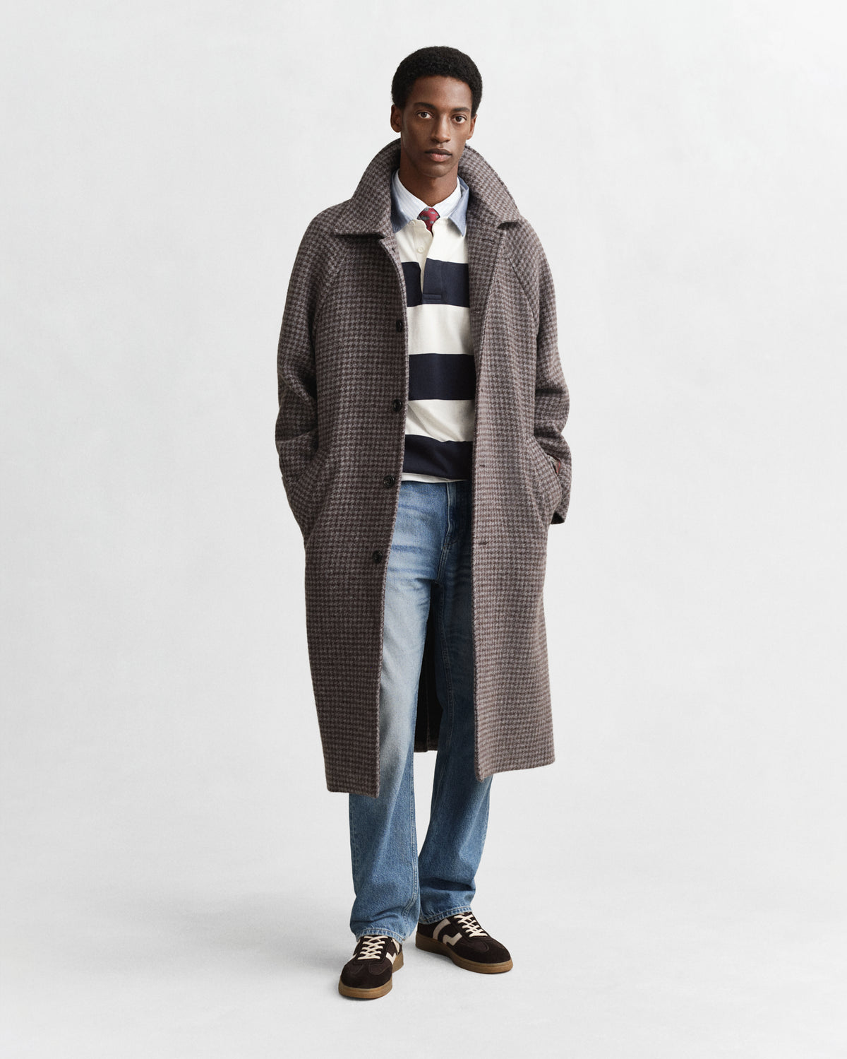 Gant Reg Chambray Stripe Heavy Rugger