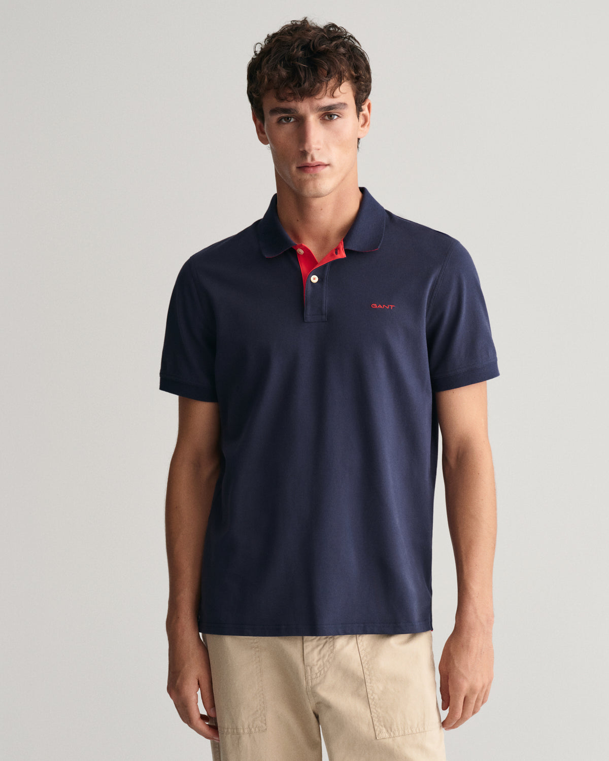 Gant - Contrast Pique SS Rugger