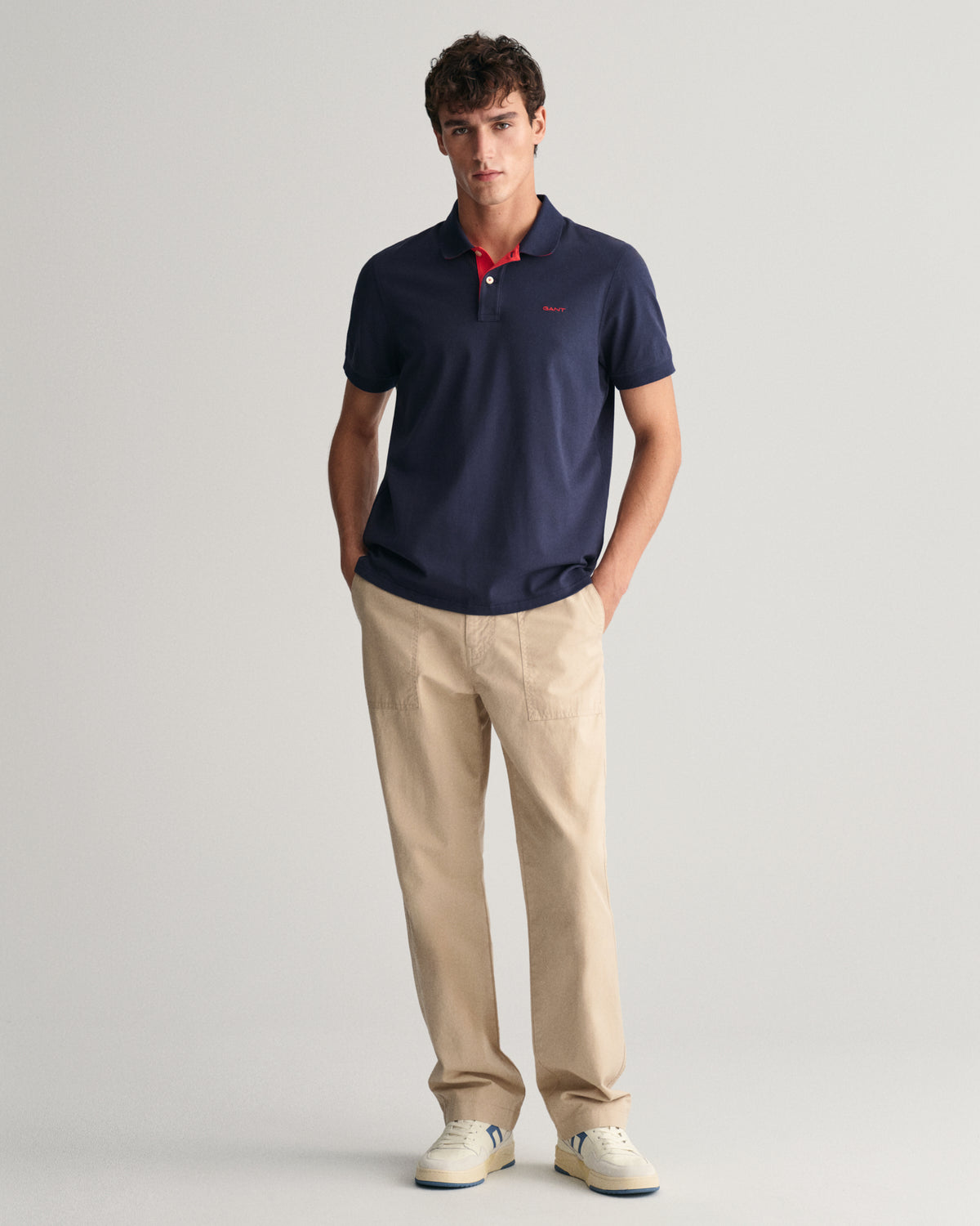Gant - Contrast Pique SS Rugger