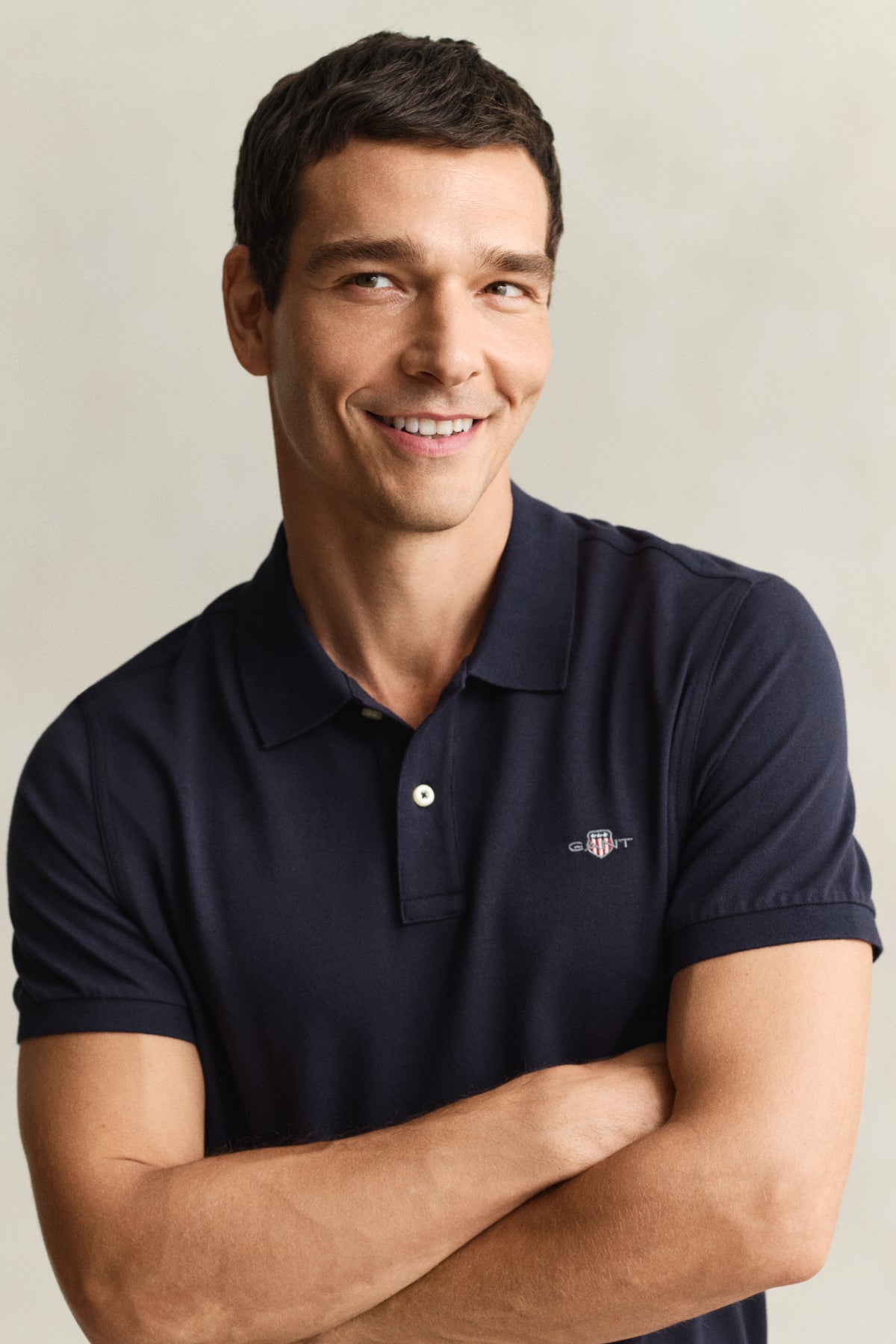 GANT Regular Fit Shield Piqué Polo Shirt