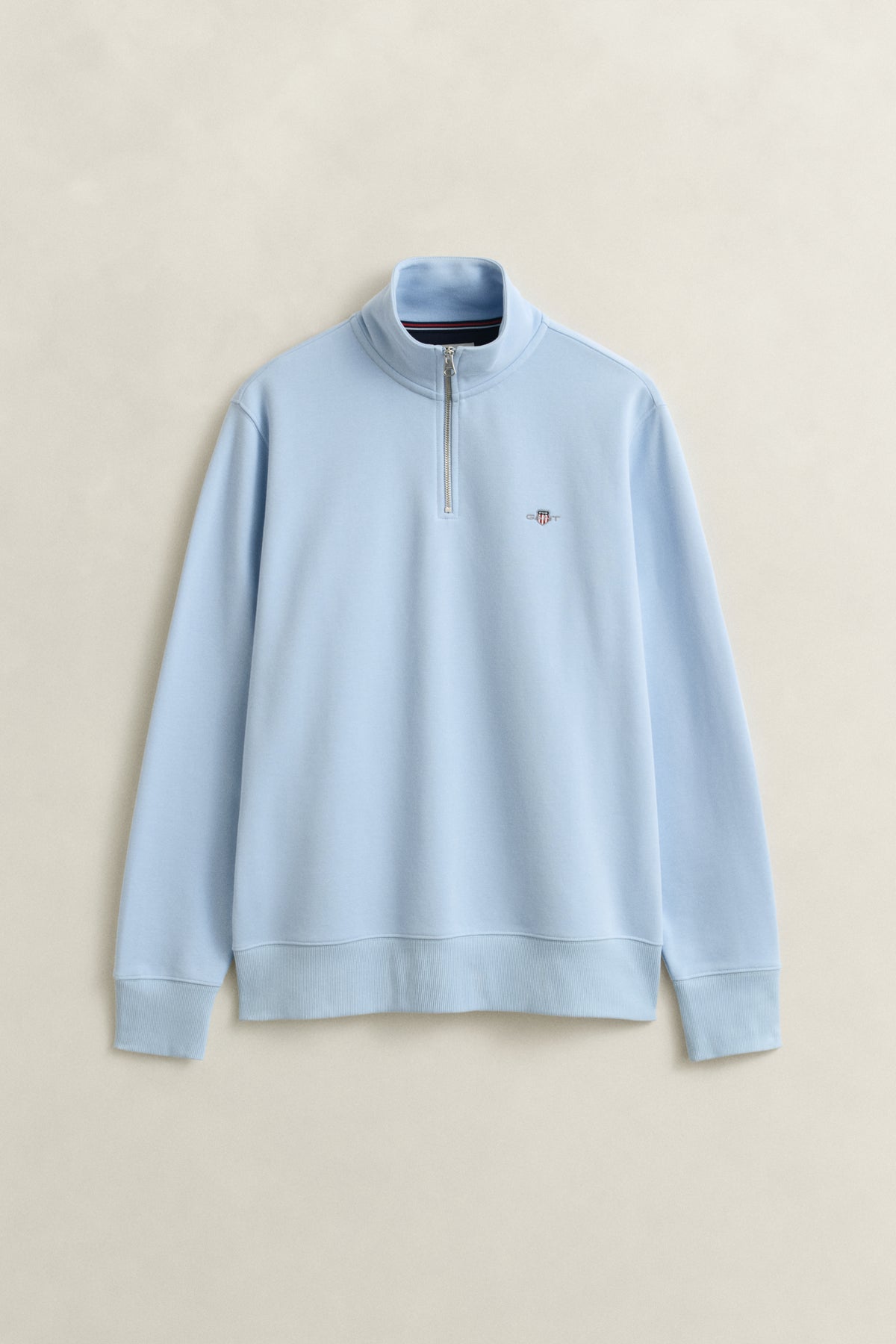 Shield Half Zip Sweatshirt Fresh Blue