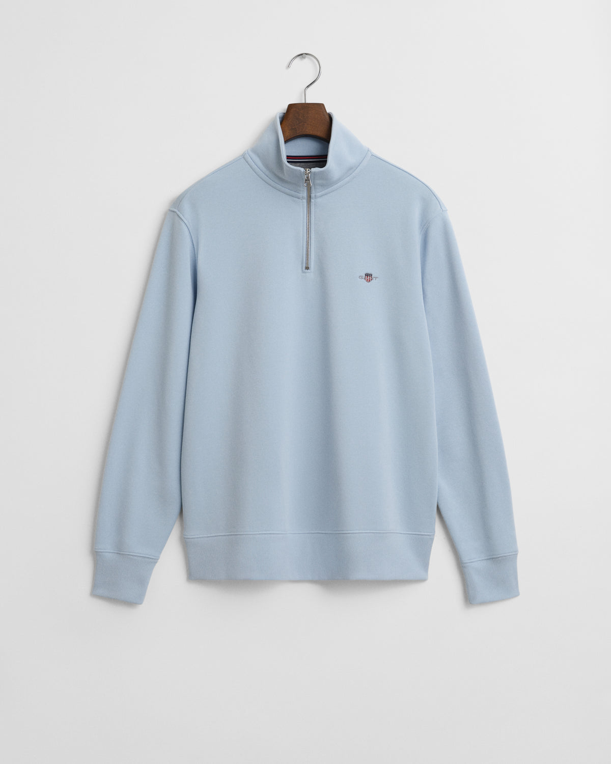 Shield Half Zip Sweatshirt Fresh Blue