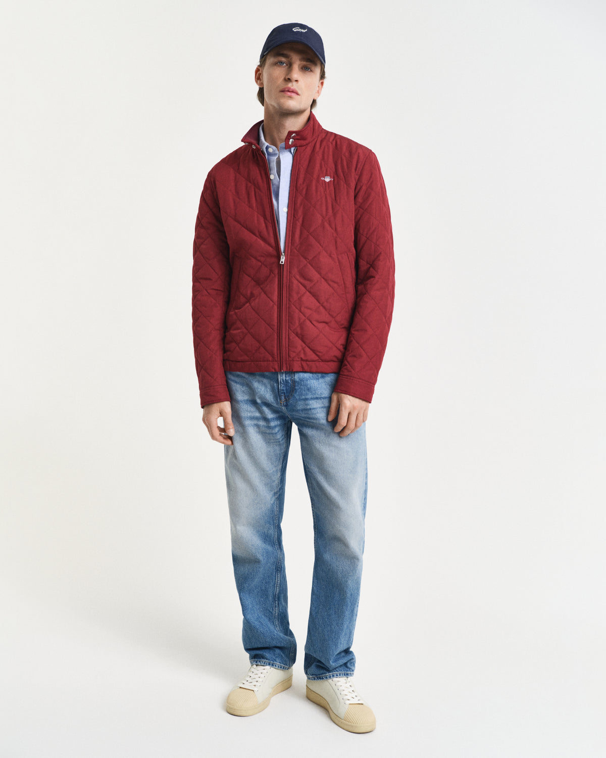 Gant Quilted Windcheater  Red