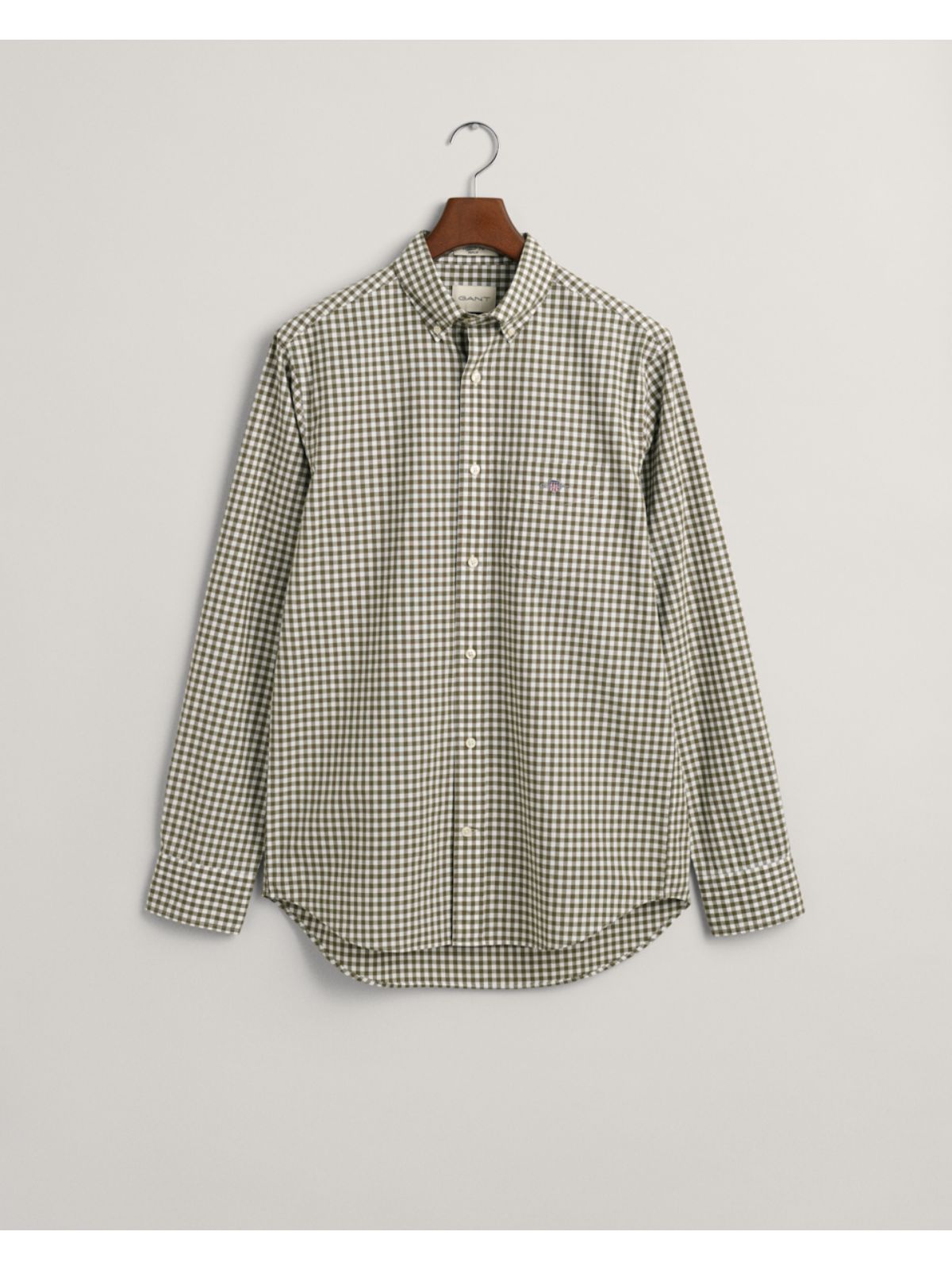 Poplin Gingham Shirt