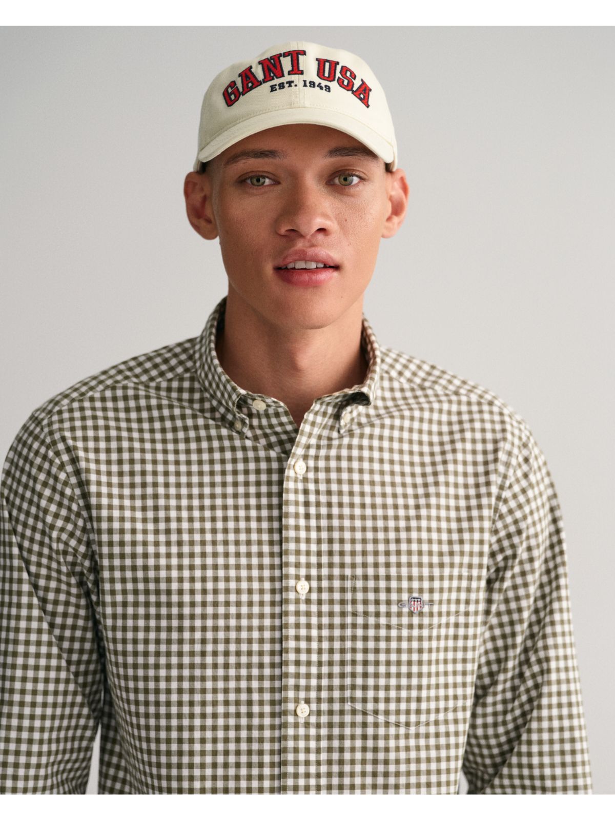 Poplin Gingham Shirt