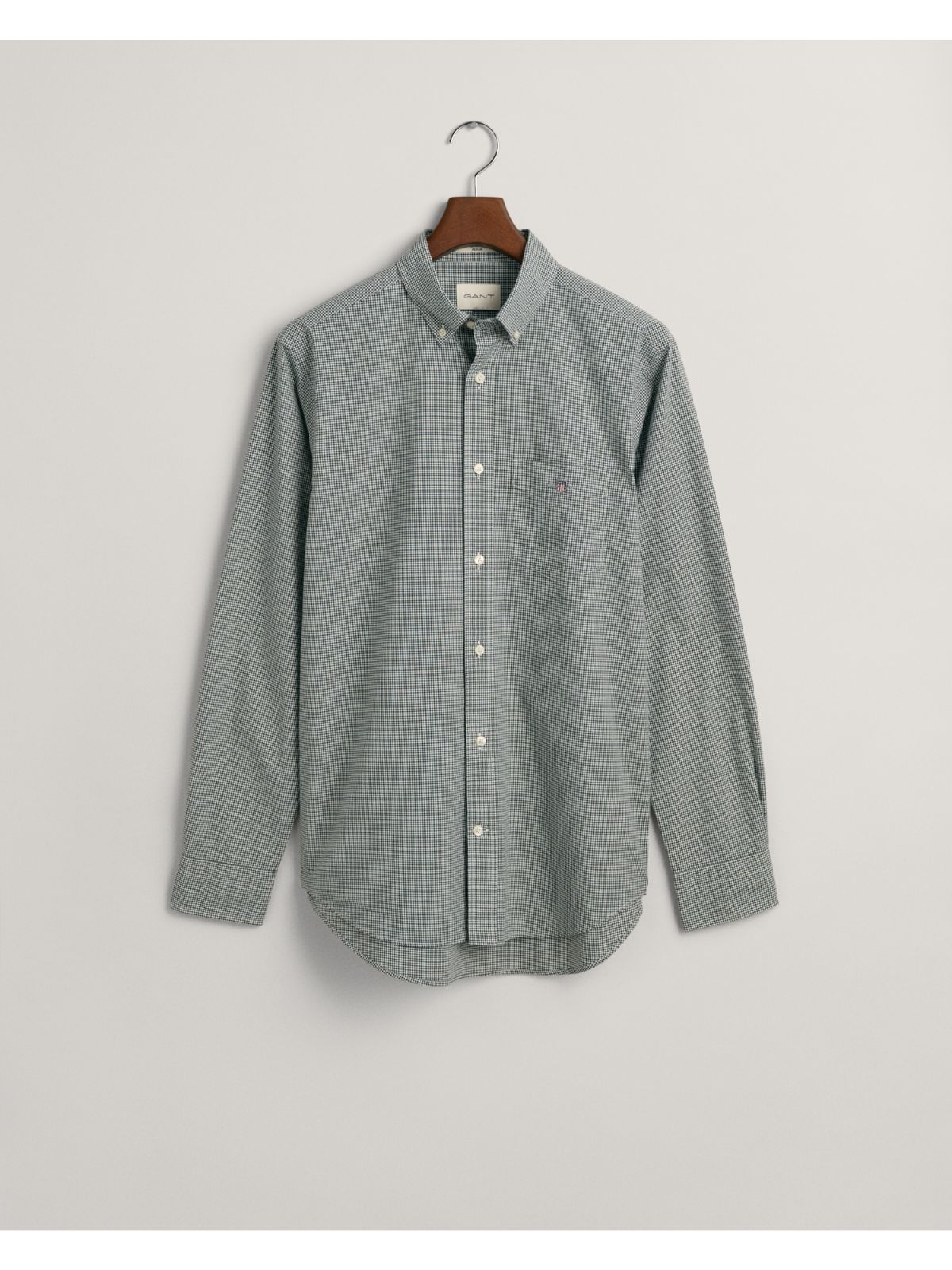 Poplin micro Check Shirt