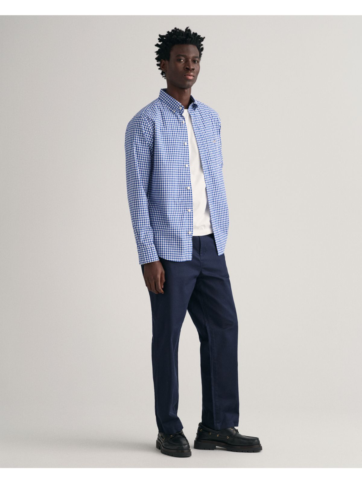 Poplin Gingham Shirt