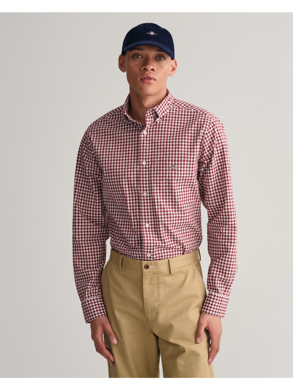 Poplin Gingham Shirt