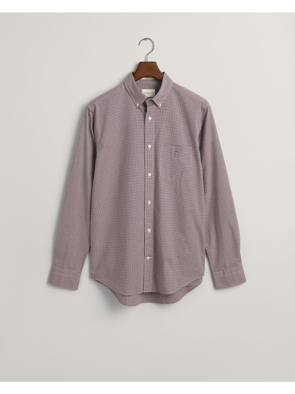 Poplin micro Check Shirt