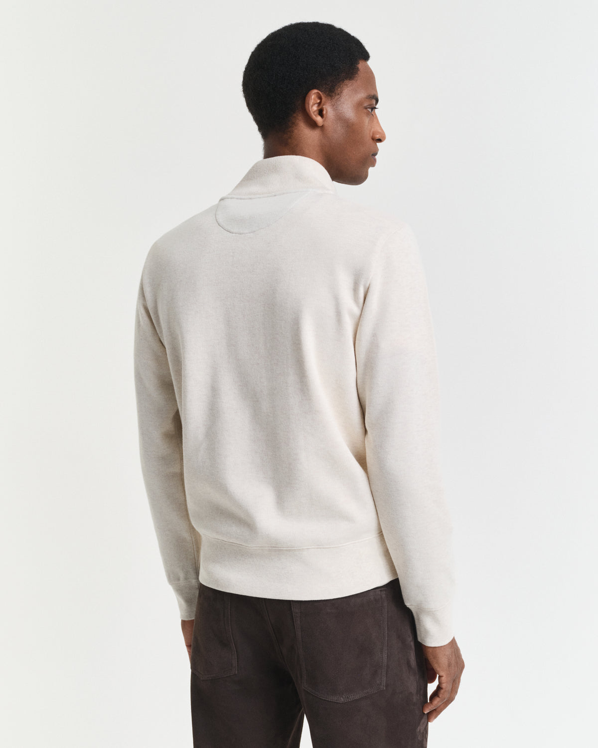 Gant Sacker Half Zip Cream