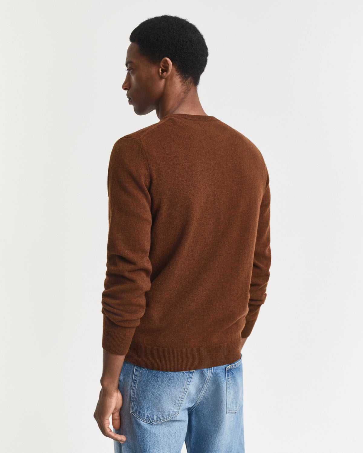 Gant Superfine Lambswool Crew Neck Sweater