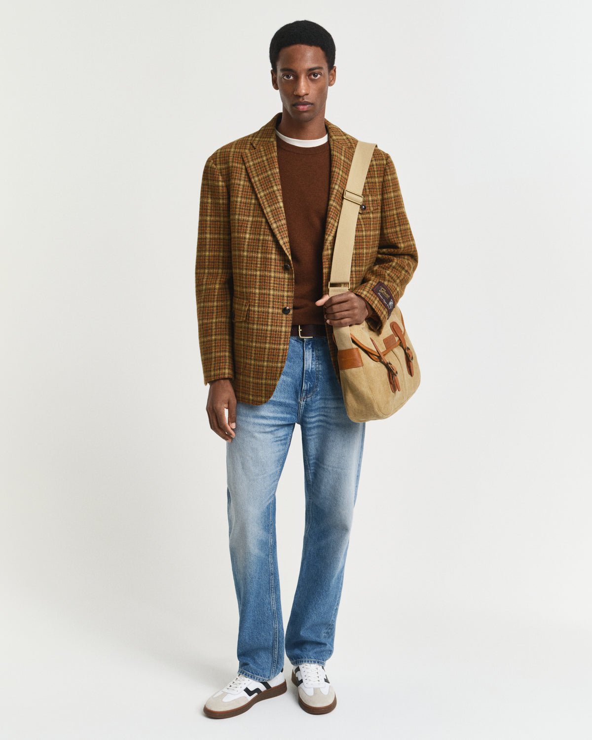 Gant Superfine Lambswool Crew Neck Sweater