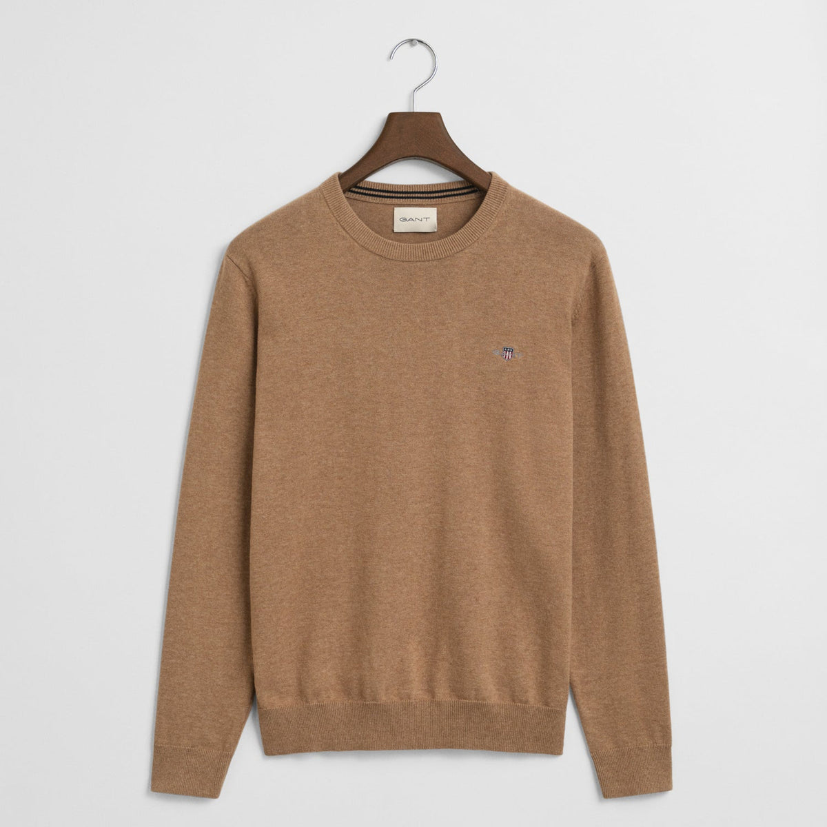 Gant Classic Cotton Crew-Neck Sweater