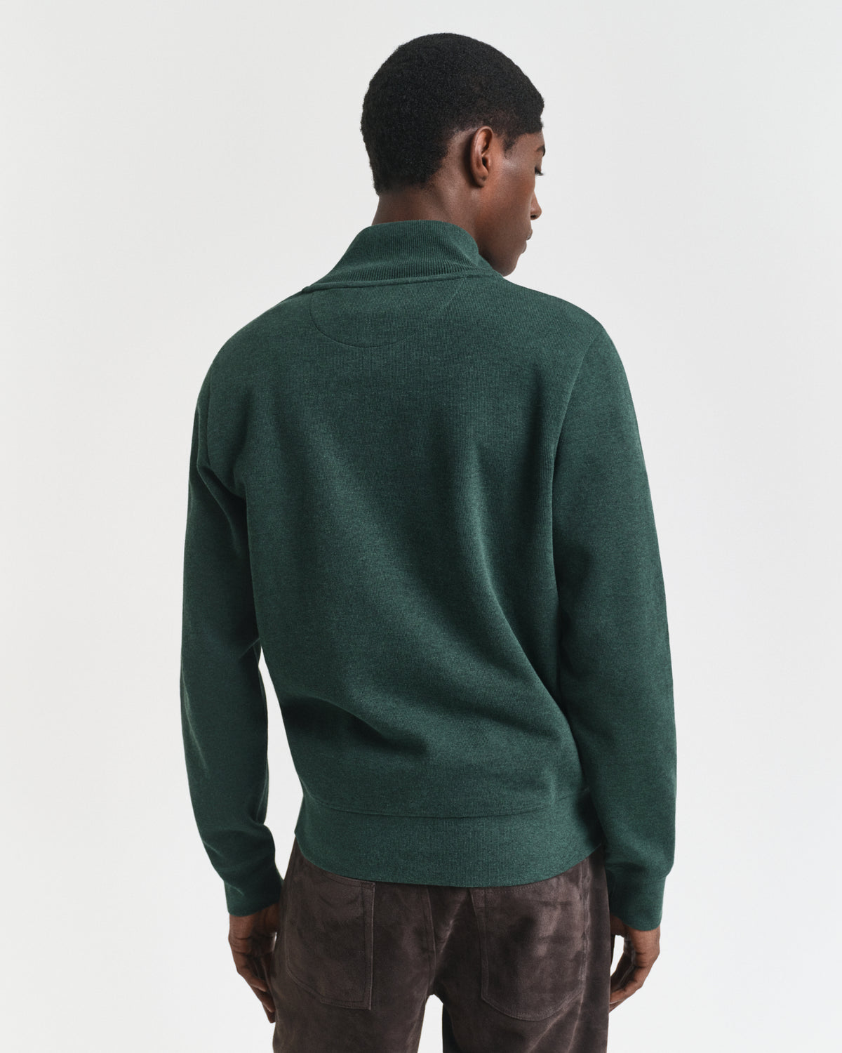 Gant Sacker Half Zip Green