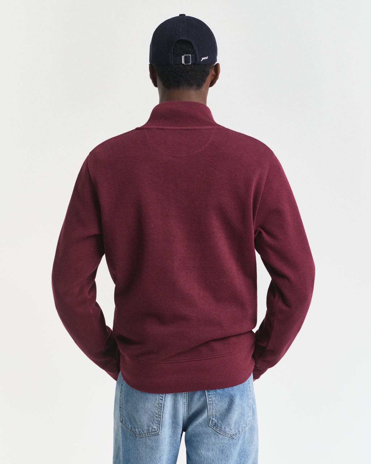 Gant Sacker Half Zip Red