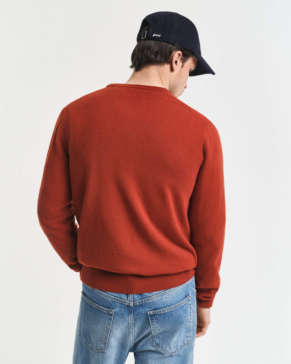 Gant Superfine Lambswool Crew Neck Sweater