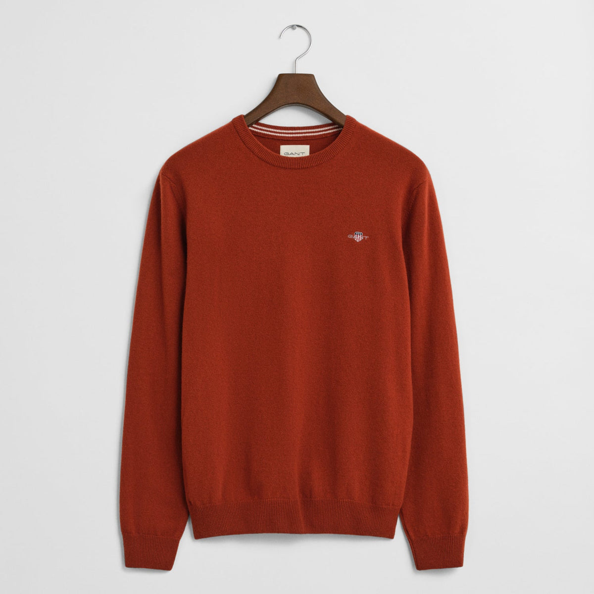 Gant Superfine Lambswool Crew Neck Sweater