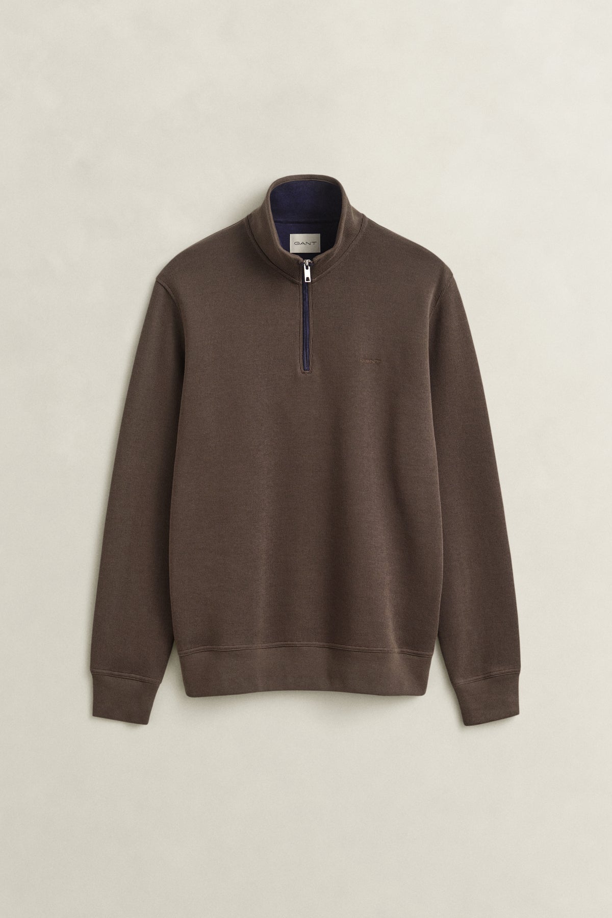 sacker rib half zip