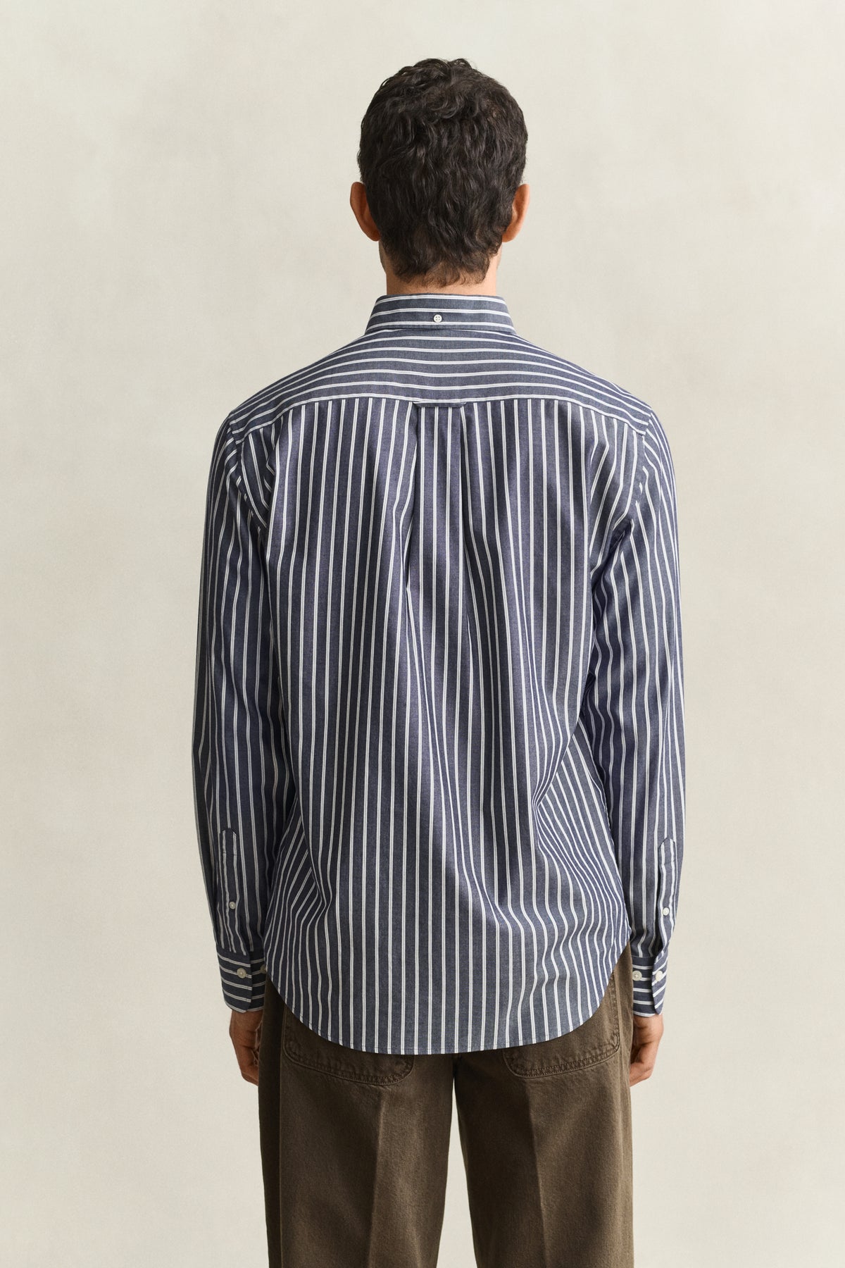 poplin stripe shirt