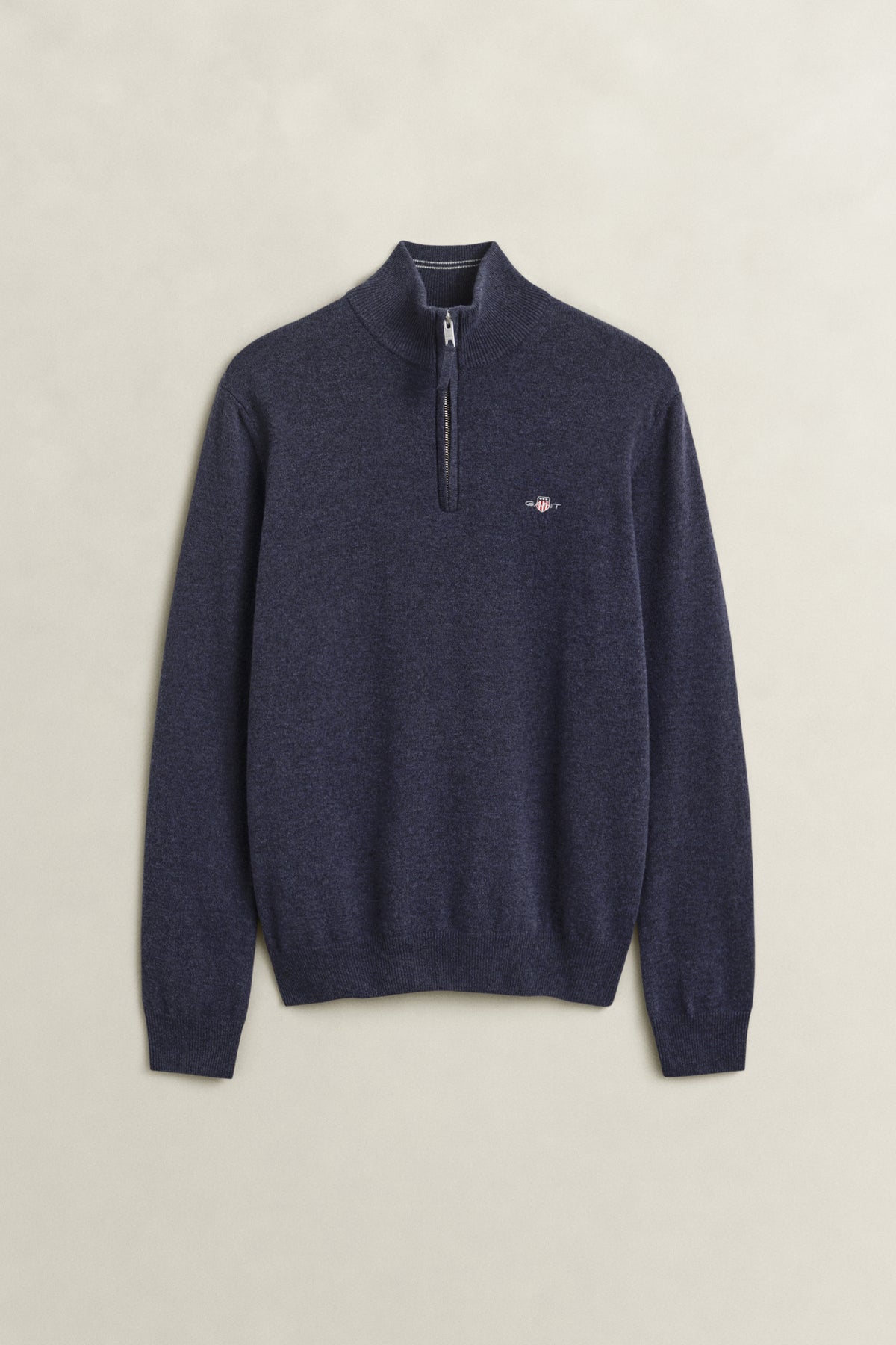 superfine lambswool half Zip