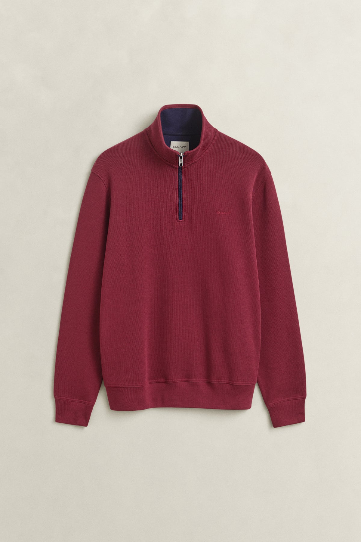 sacker rib half zip