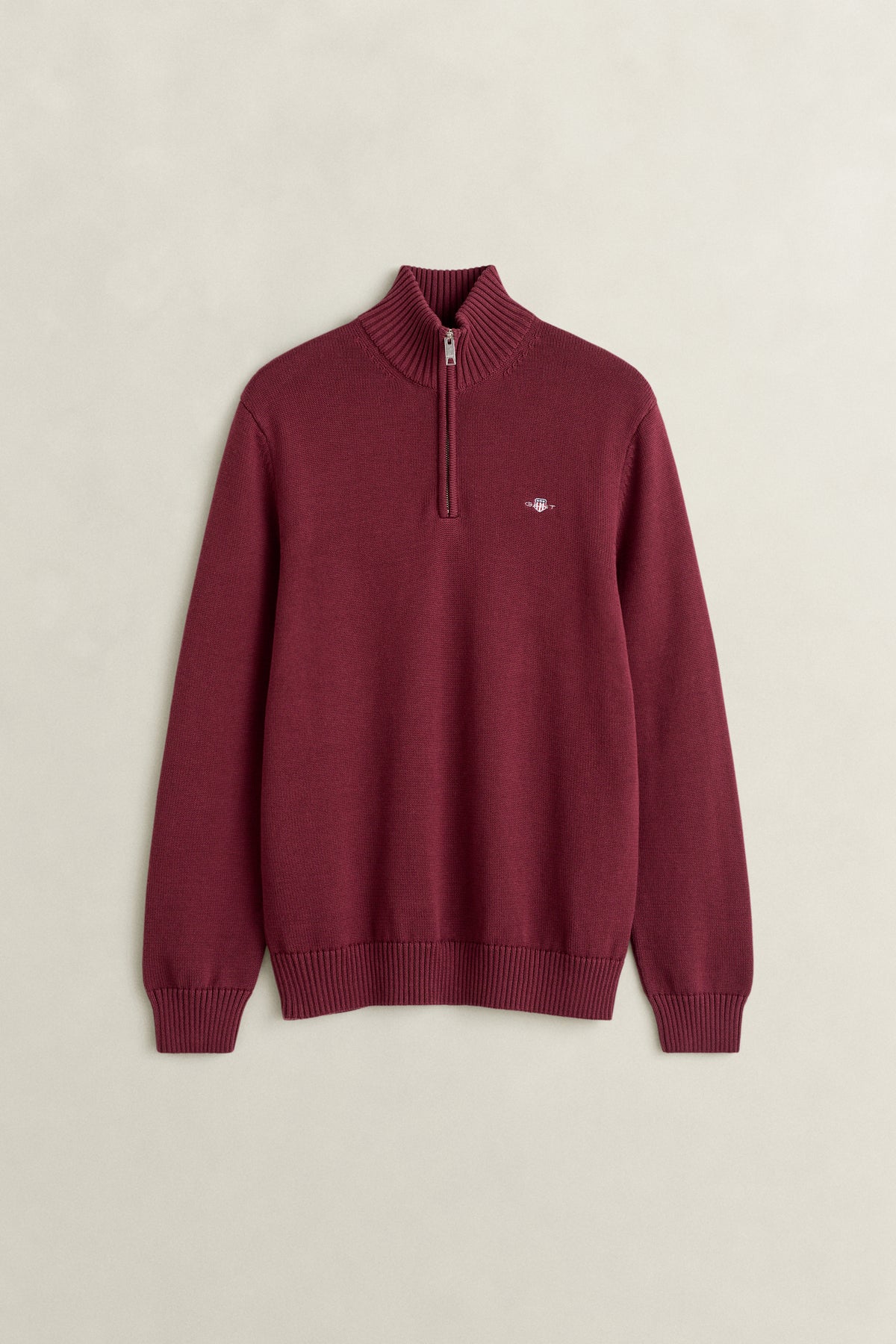 Cotton Half Zip Sweater