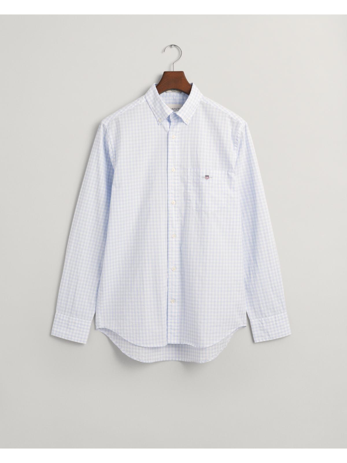 Poplin Gingham Shirt