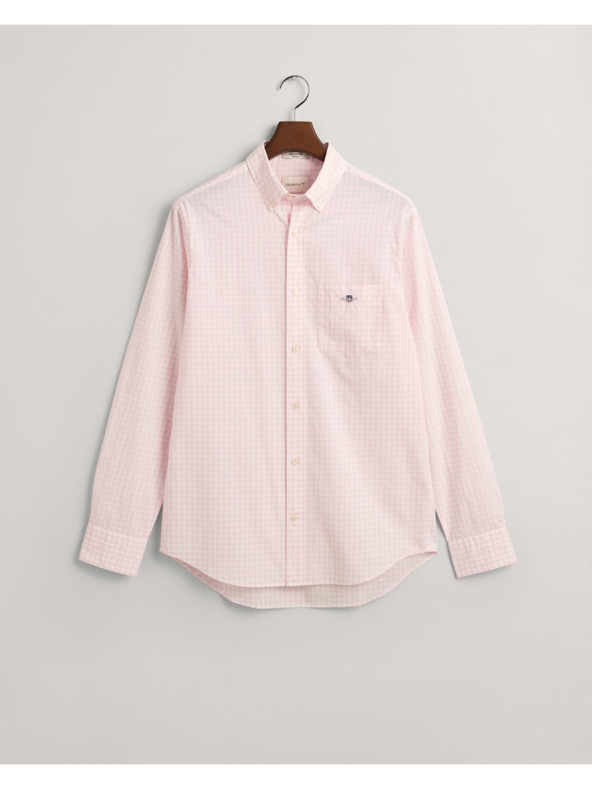 Poplin Gingham Shirt