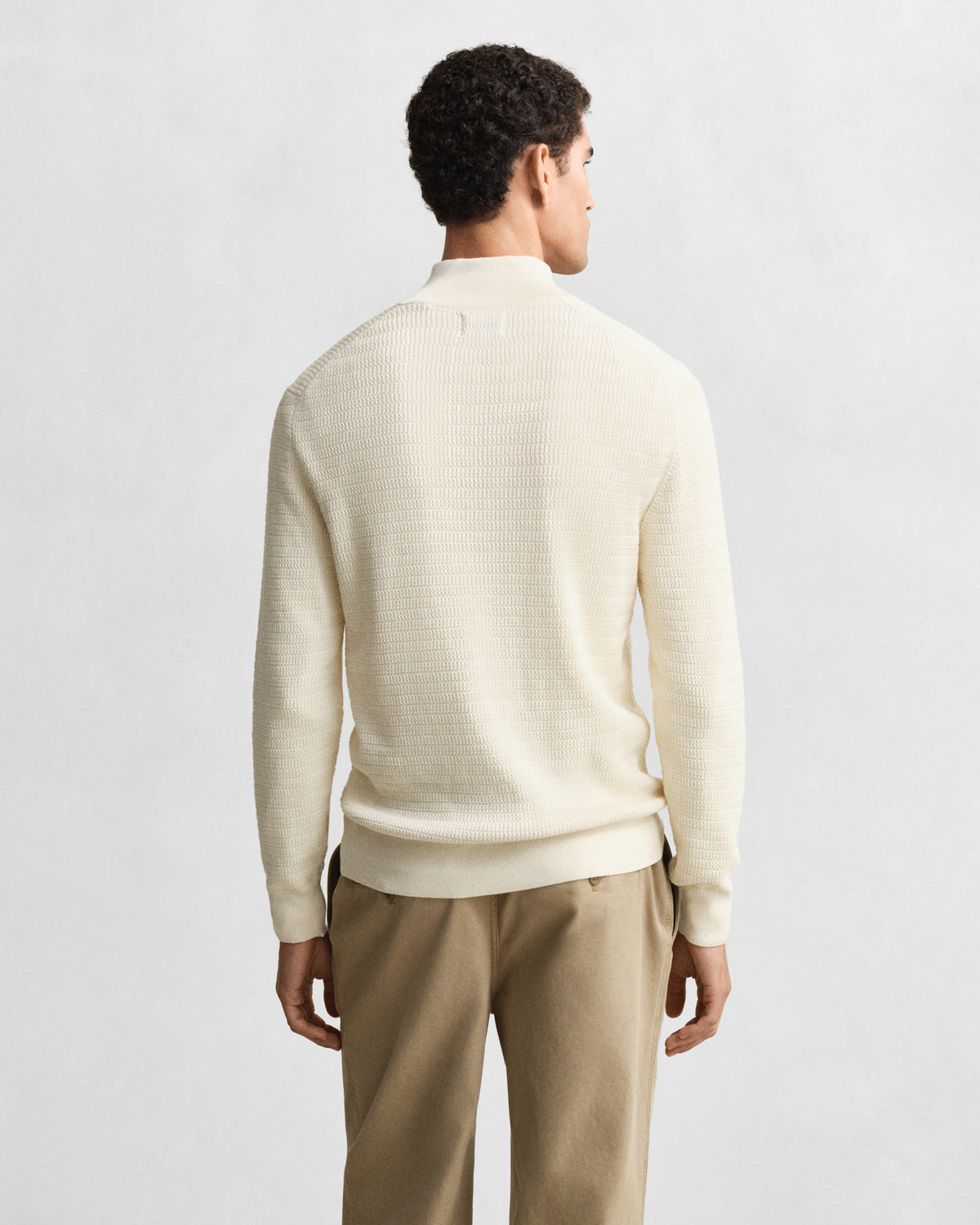 Gant Mini Cable Knit Half-Zip Sweater
