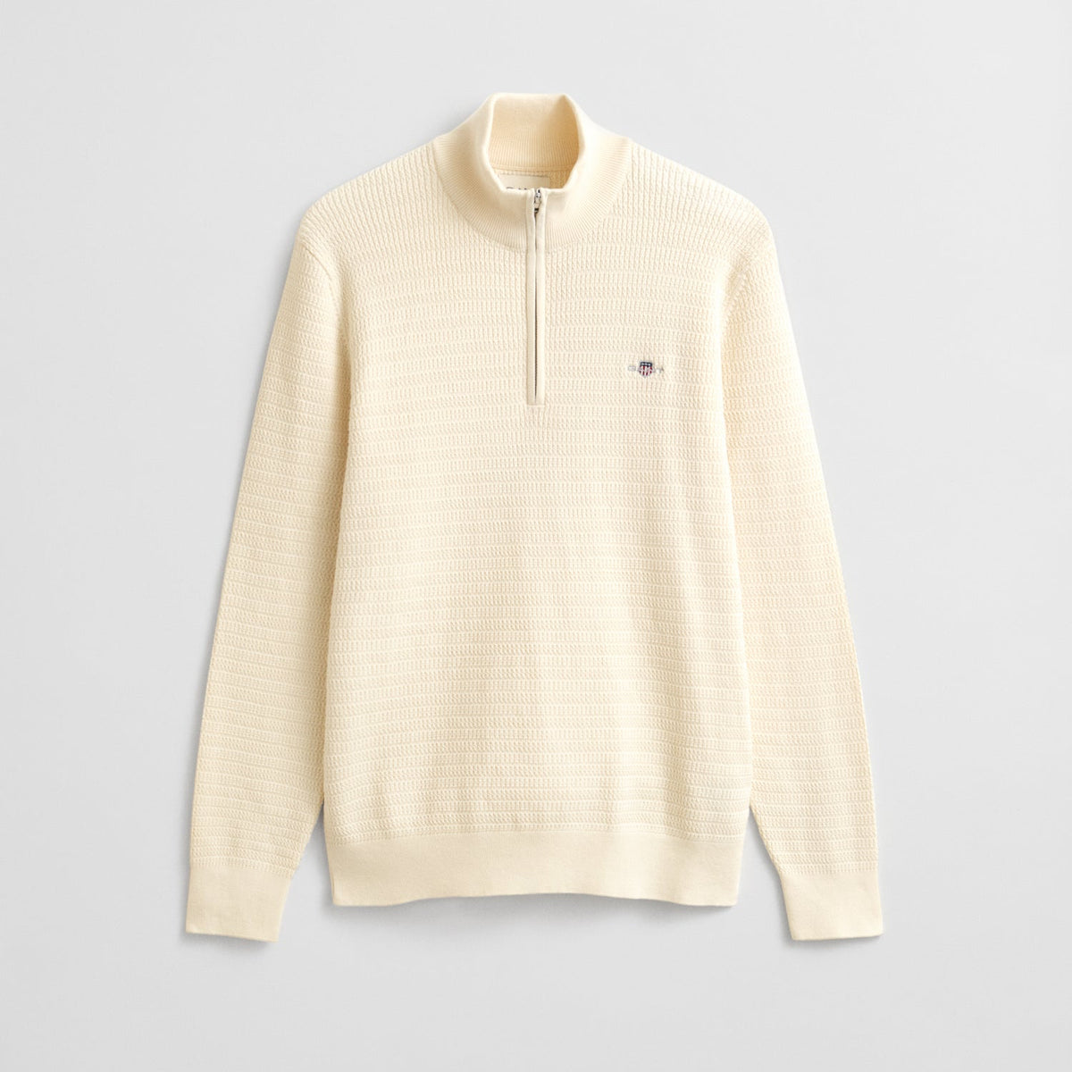 Gant Mini Cable Knit Half-Zip Sweater