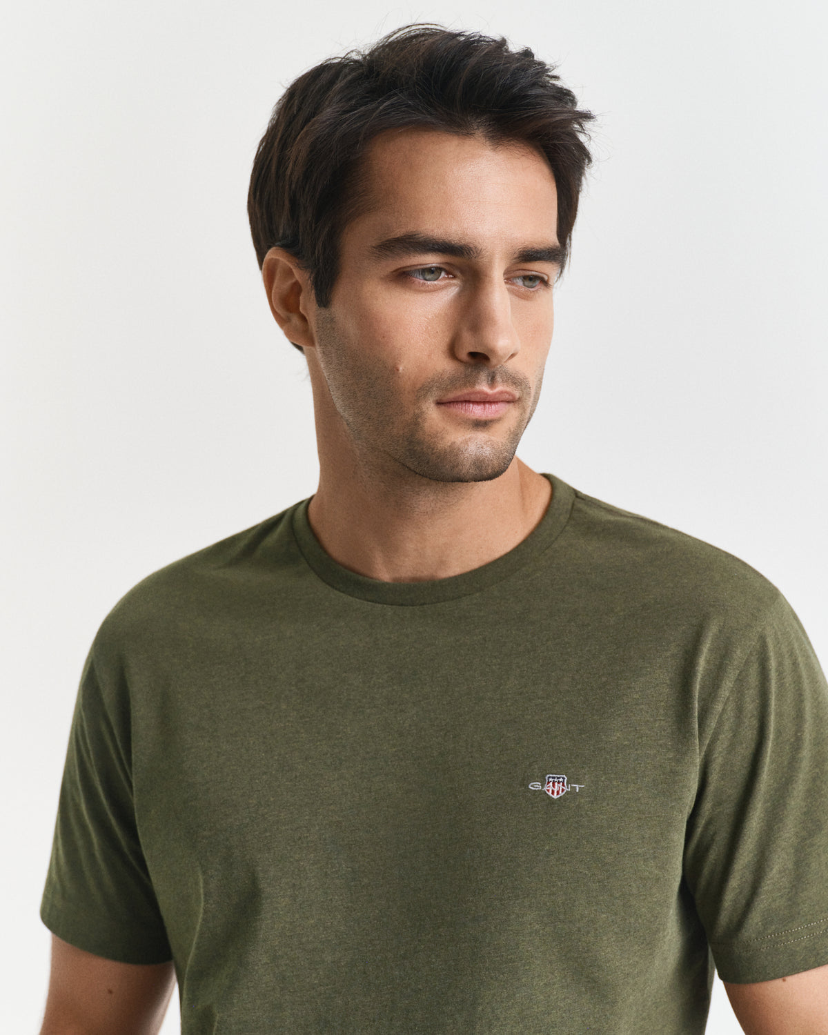 Gant T-Shirt in Khaki