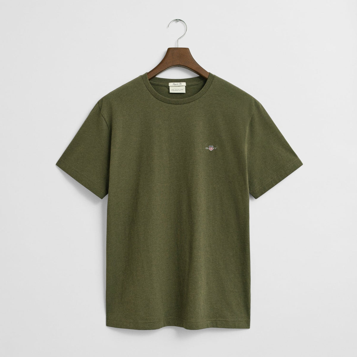 Gant T-Shirt in Khaki