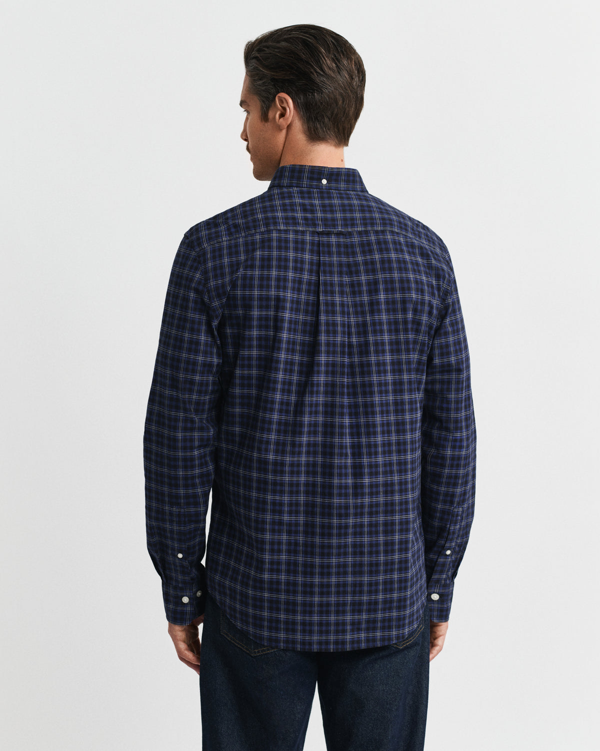 Gant Regular Fit Classic Checked Poplin Shirt