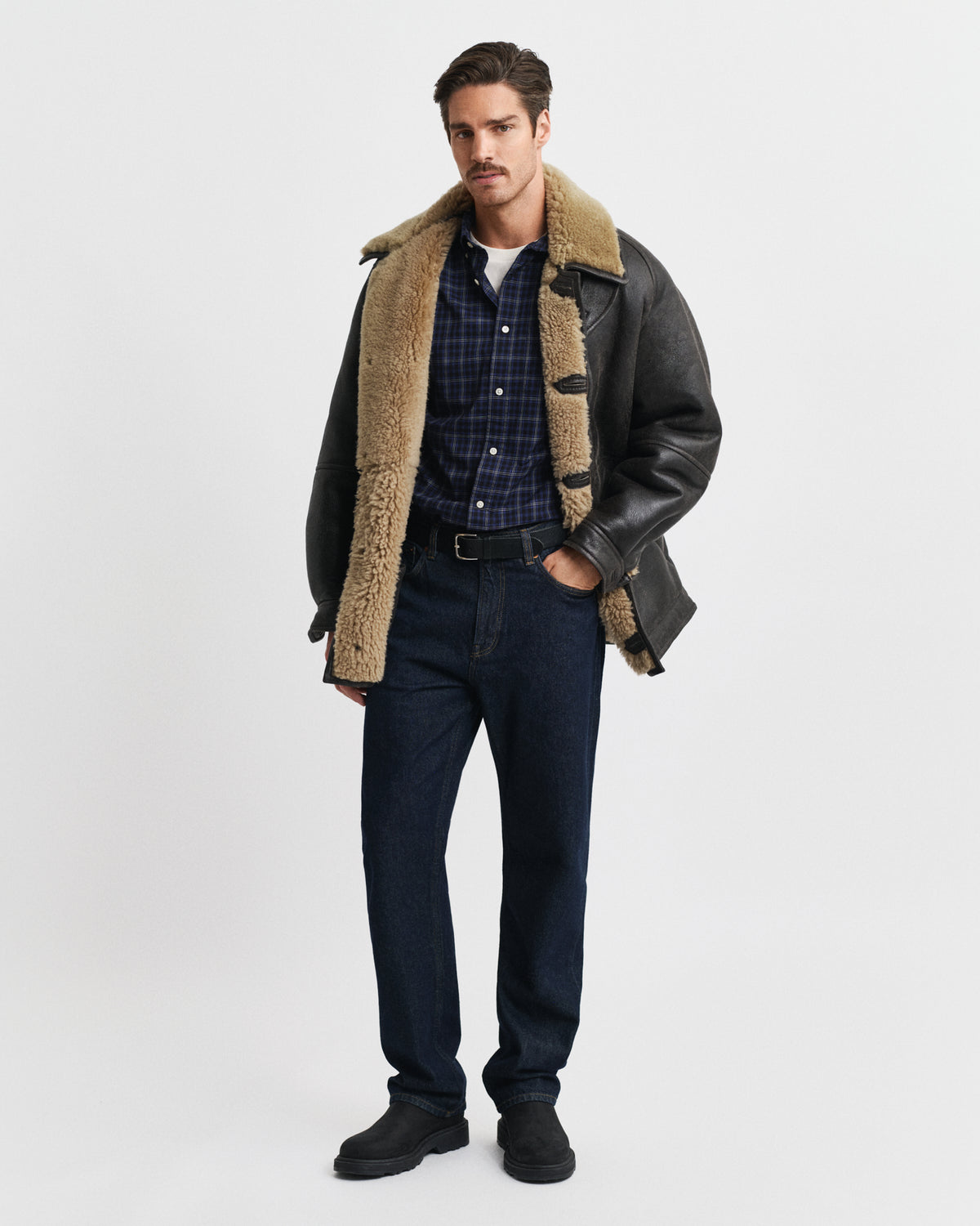 Gant Regular Fit Classic Checked Poplin Shirt