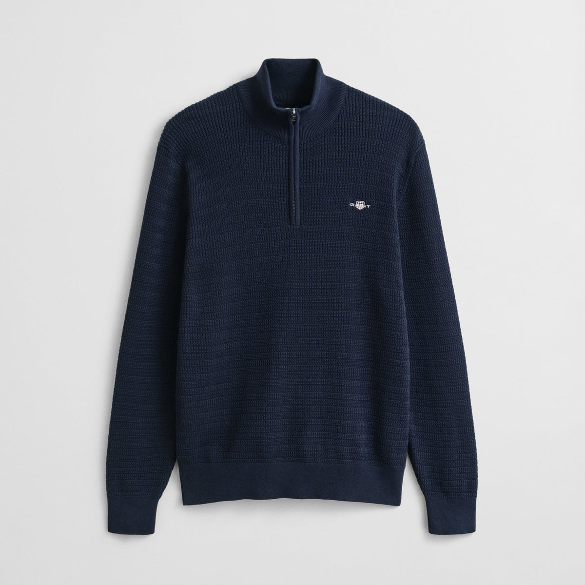 Gant Mini Cable Knit Half-Zip Sweater