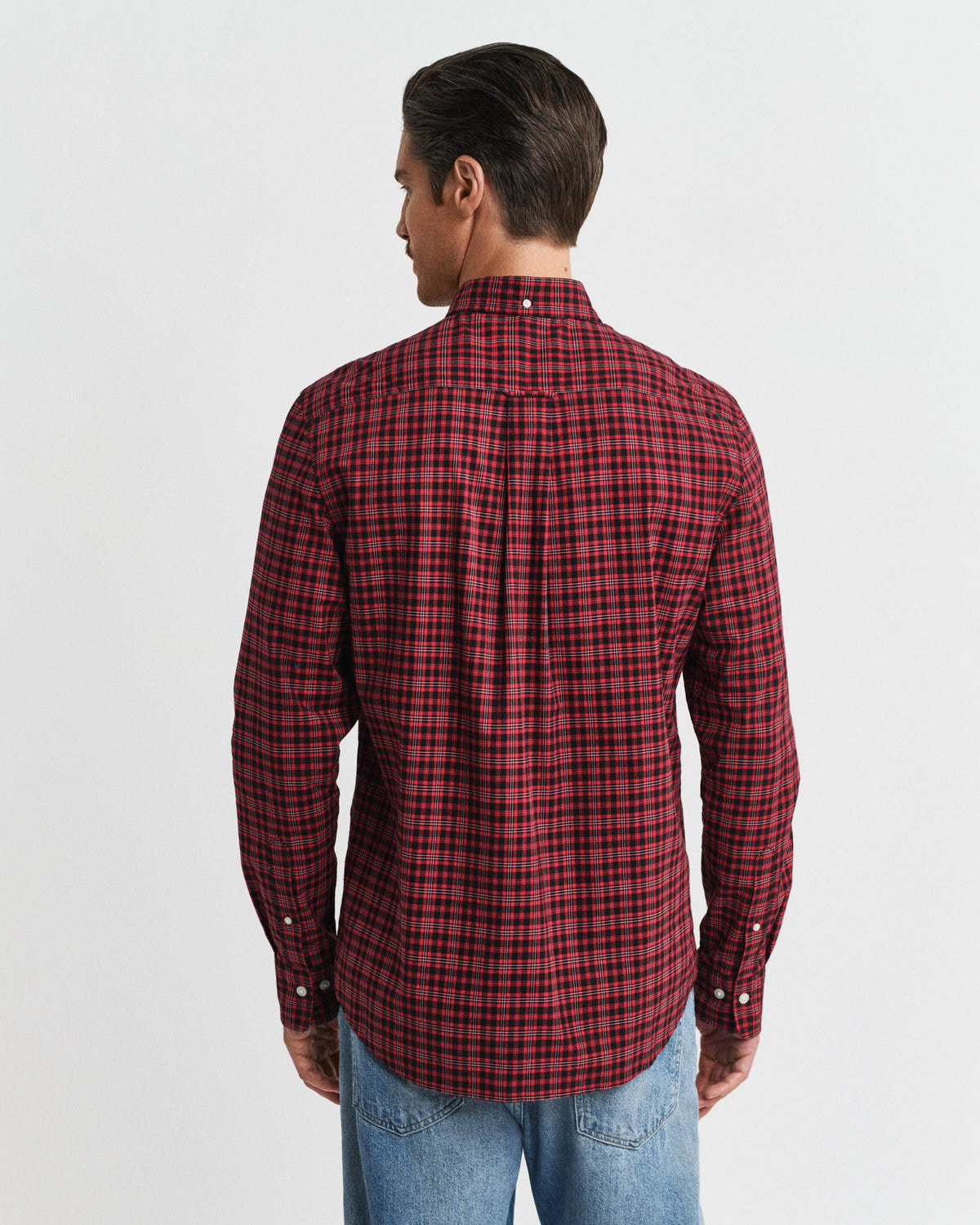 Gant Regular Fit Classic Checked Poplin Shirt