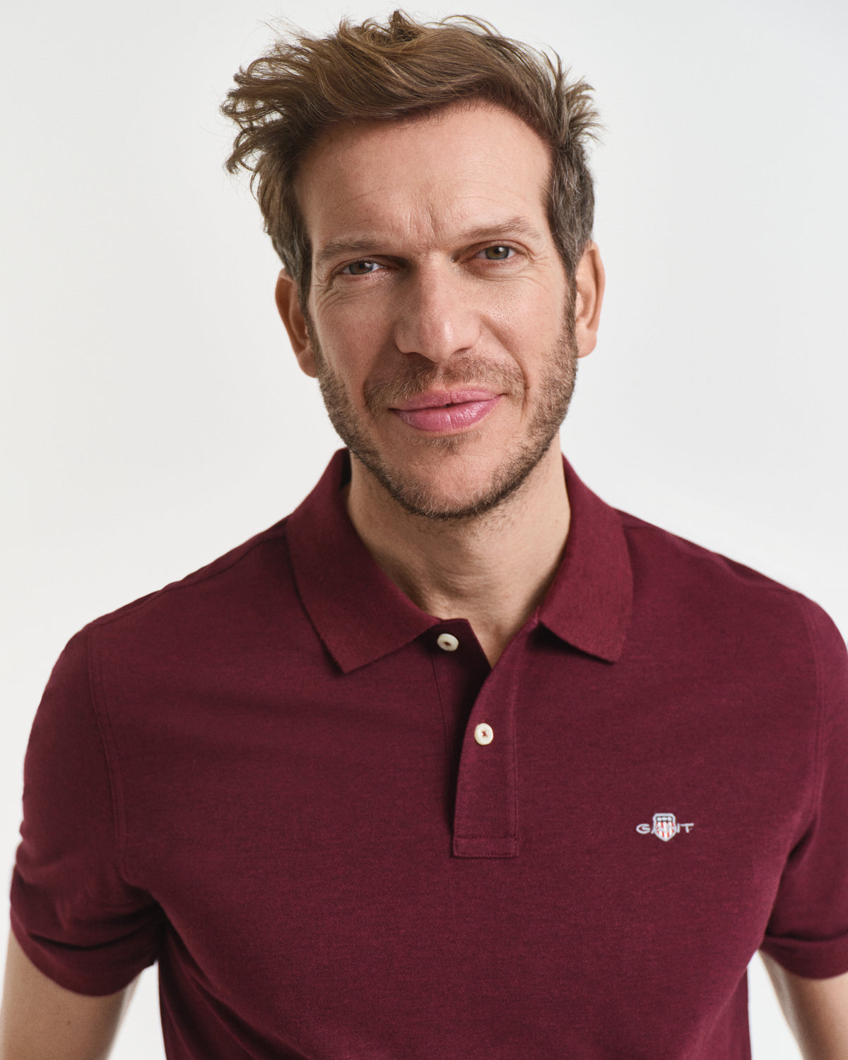 Men’s Gant Bordo Shield Short-Sleeve Polo