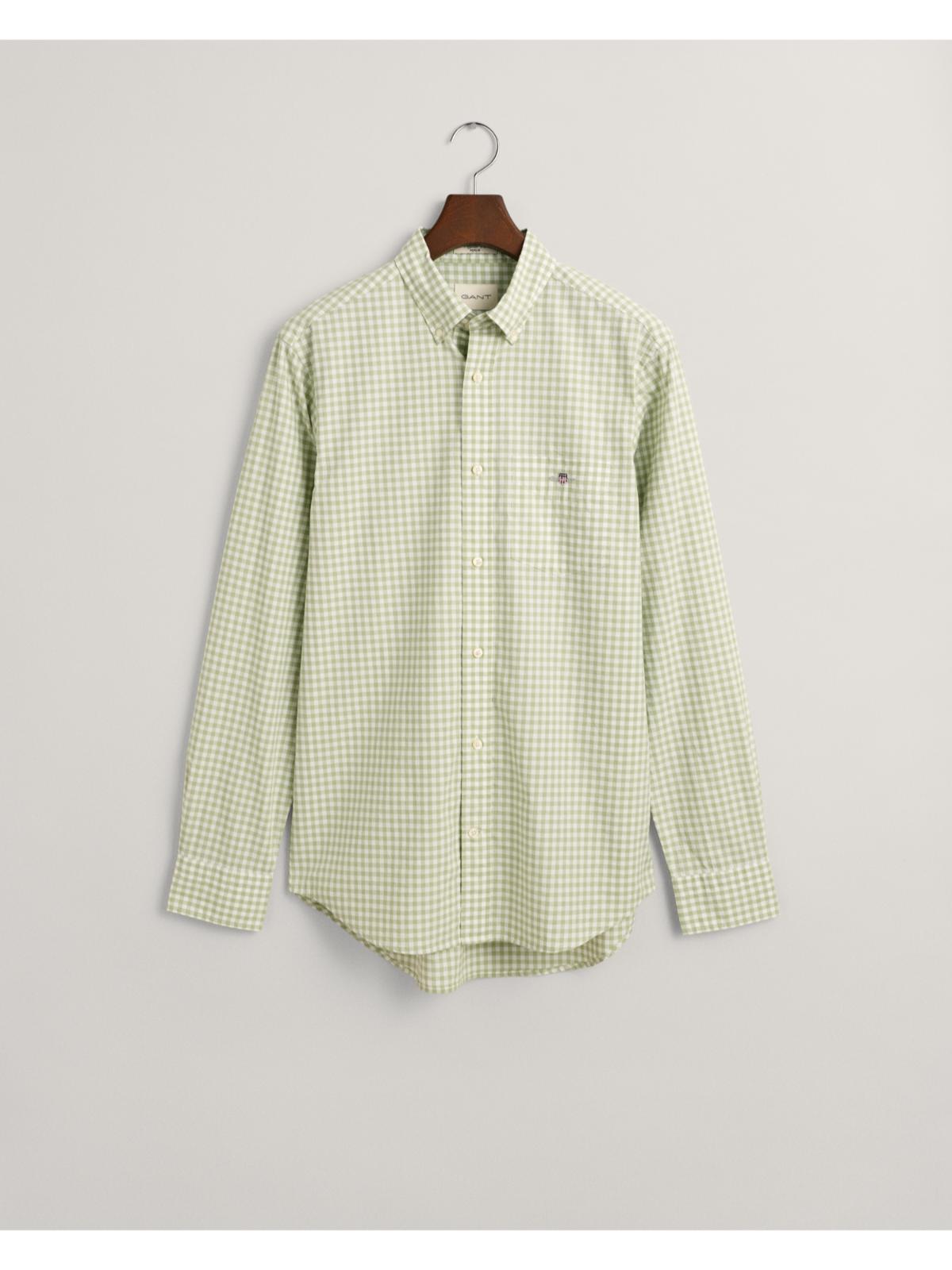 Poplin Gingham Shirt