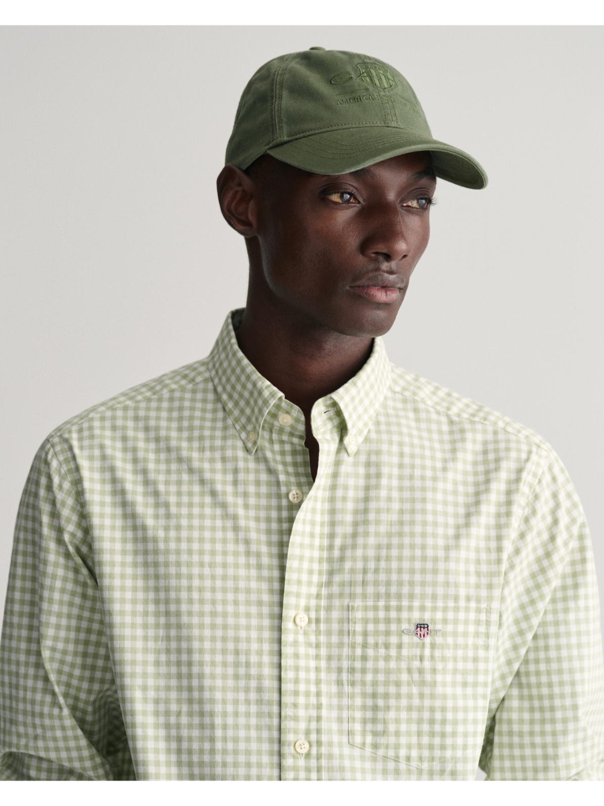 Poplin Gingham Shirt