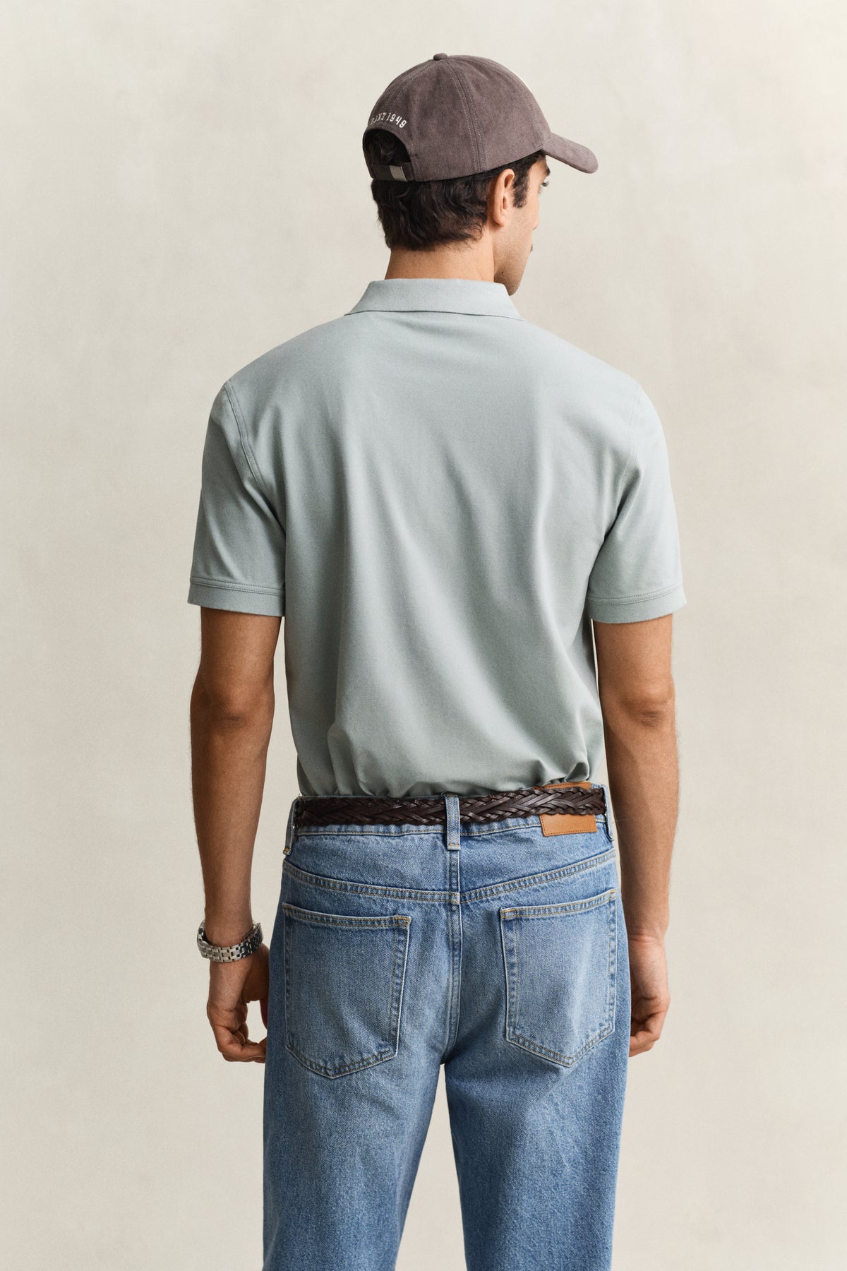 Regular Fit Contrast Piqué Polo Shirt