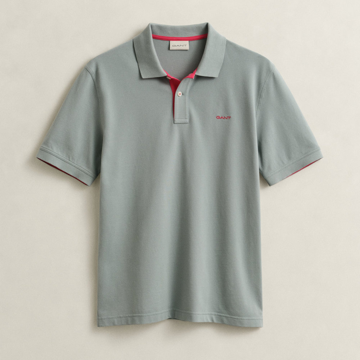 Regular Fit Contrast Piqué Polo Shirt
