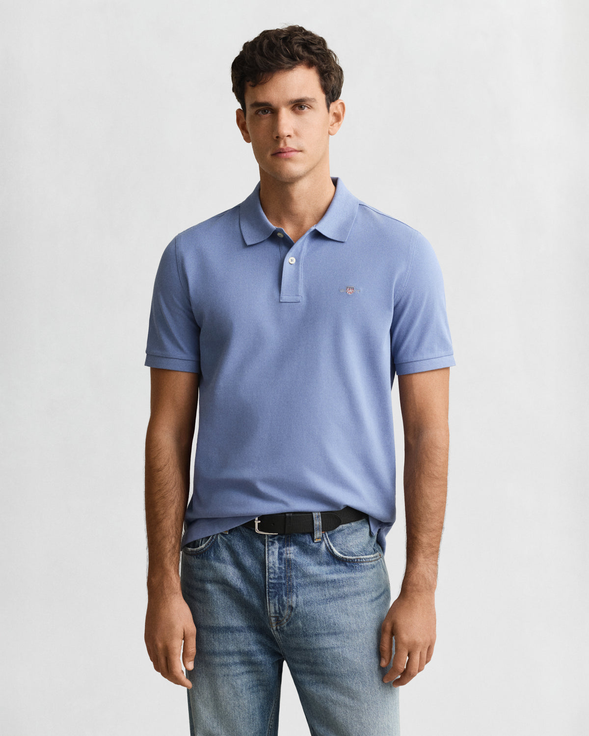 GANT Regular Fit Shield Piqué Polo Shirt