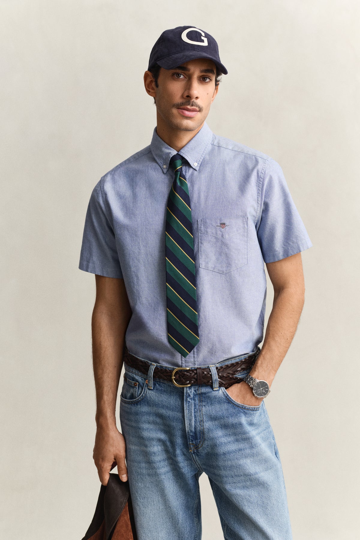 Regular Fit Classic Oxford Short Sleeve Shirt