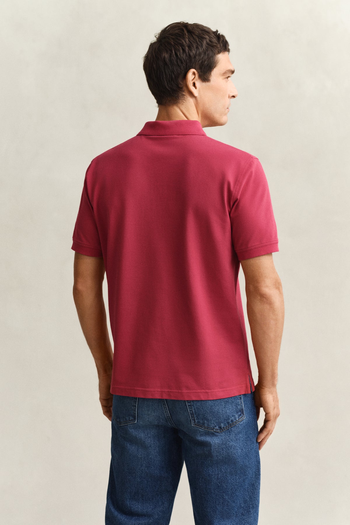 Regular Fit Contrast Piqué Polo Shirt
