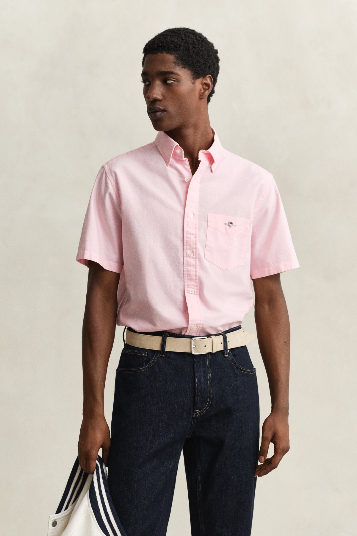 Regular Fit Classic Oxford Short Sleeve Shirt