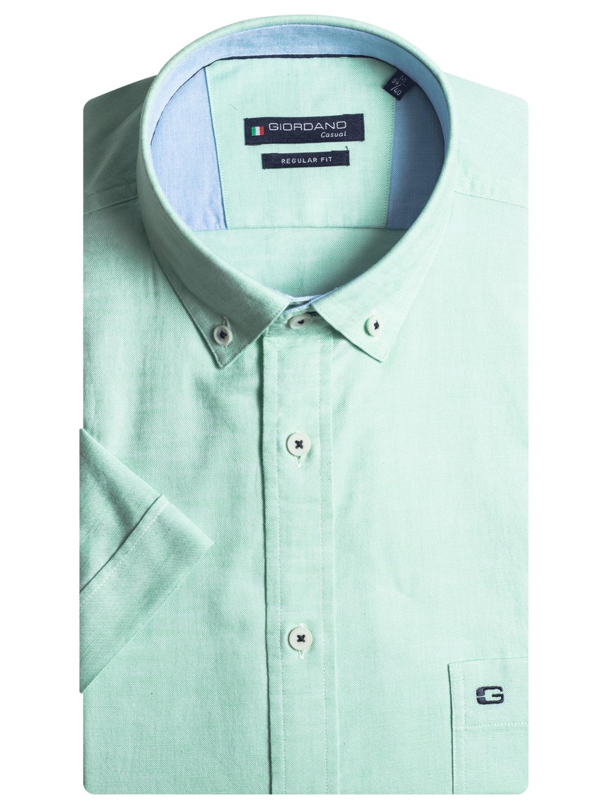 Short Sleeve Shirt League Button Down