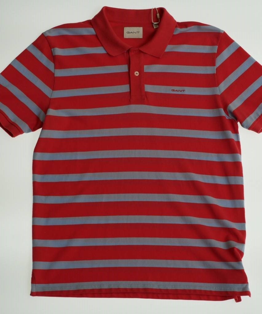 The GANT Striped Polo Shirt delivers timeless preppy style with a contemporary edge.