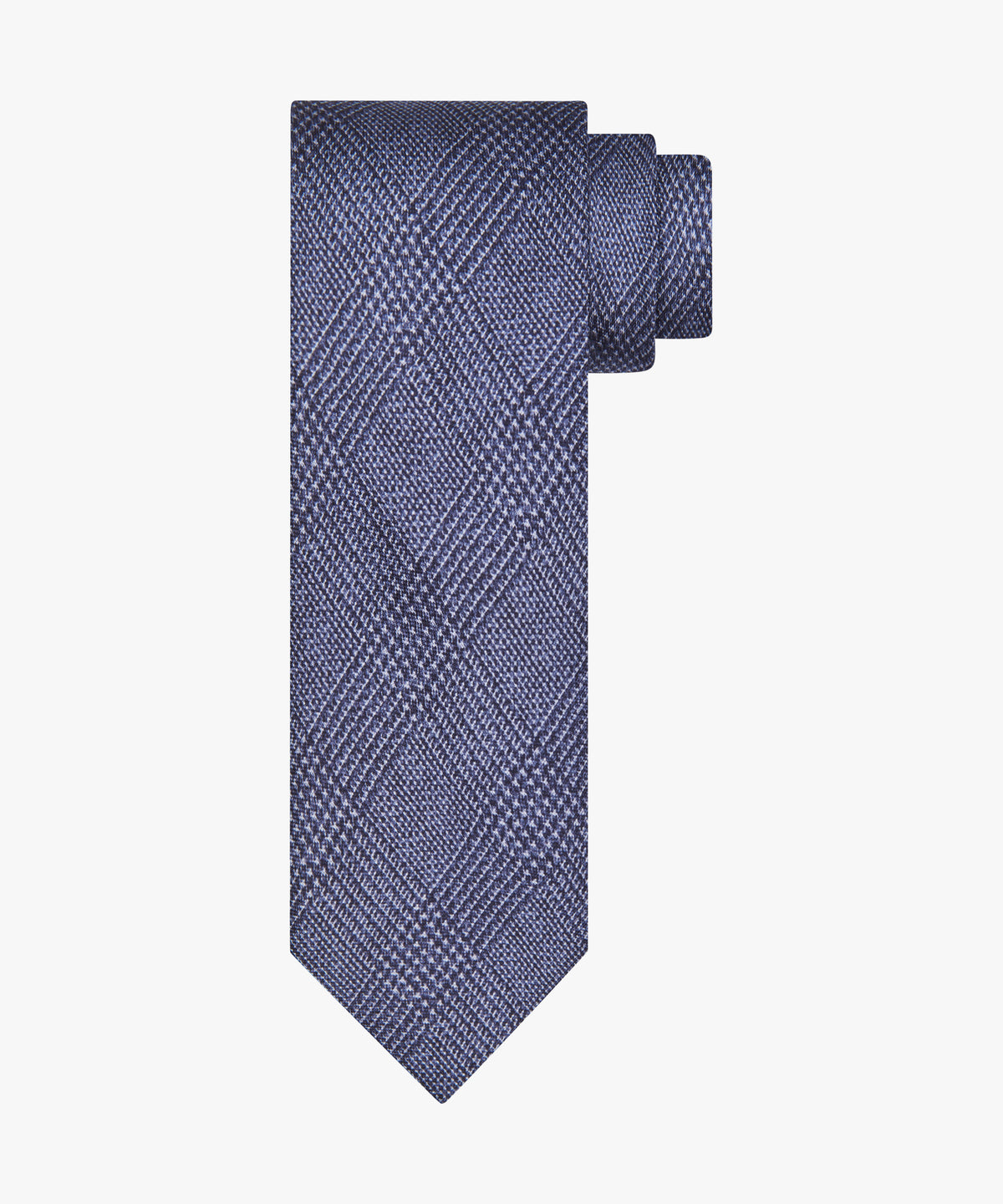 Tie Silk Print Navy